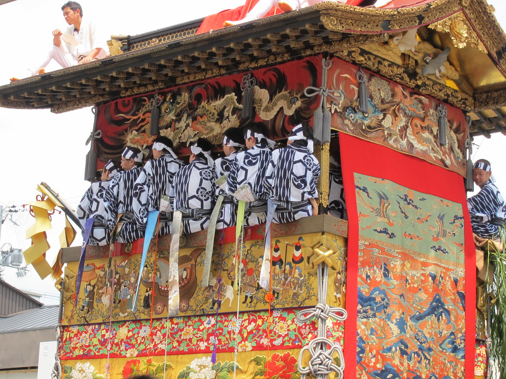 Gion Matsuri float procession